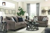  Bộ ghế sofa gia đình vải bố nỉ KT41 Presta màu xám ghi 