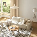  Sofa băng nhỏ gọn 2m1 BT244 Cary cho phòng khách chung cư 