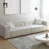  Ghế sofa băng dài vải lông cừu BT70 Hogar dài 2m4 xinh xắn 