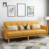  Ghế sofa giường nằm giá rẻ GB63 Hampton 2m vàng chanh 