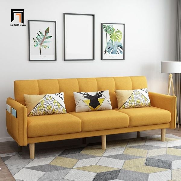 ghế sofa giường giá rẻ vàng chanh