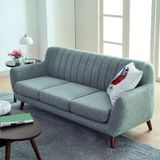  Ghế sofa băng nỉ 3 nệm ngồi BT299 Iscar dài 2m xinh xắn 
