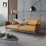  Ghế sofa băng da giả dài 2m BT294 Rachel căn hộ chung cư 