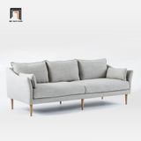 Ghế sofa văng màu xám trắng BT67 Consenja dài 2m giá rẻ 