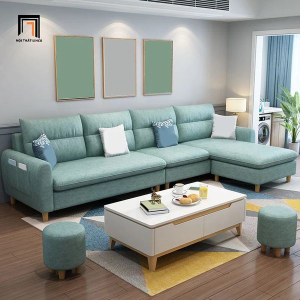 bộ ghế sofa góc chữ l 2m8 x 1m5