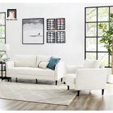  Bộ ghế sofa vải bố xám đậm KT128 Marouso văn phòng làm việc 