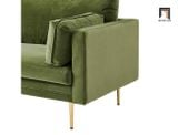  Ghế sofa đơn nhỏ gọn DT82 Pelham xanh lá cho góc phòng 