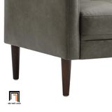  Ghế sofa giường nằm thông minh GB108 Bharati 1m9 da xám đậm 