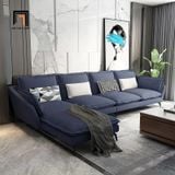  Ghế sofa góc chữ L vải nỉ 3m2 x 1m75 GT195 Tomar giá rẻ 
