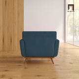  Ghế sofa đơn 1 nệm ngồi cho văn phòng DT42 Messinger xanh dương 