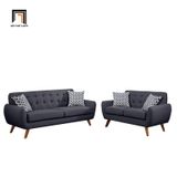  Bộ ghế sofa văn phòng giá rẻ KT38 Eloe vải nỉ bố xinh xắn 