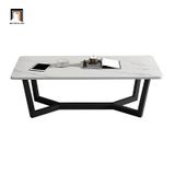  Bàn sofa mặt đá chữ nhật trắng BSF24 Sumee 1m x 50 giá rẻ 