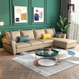  Bộ ghế sofa góc gia đình GT127 Pedley 3m x 1m6 phối màu vải 