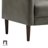  Ghế sofa đơn văn phòng làm việc DT101 Bharati bọc da giả đẹp 