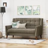  Ghế sofa văng nỉ dài 1m4 giá rẻ BT334 Monte nhỏ gọn hiện đại 