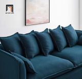  Ghế sofa băng nhỏ dài 1m9 BT109 Azure màu xám trắng 