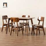  Set bàn ghế ăn 4 người phòng bếp 45-KH4-G17-B107 giá rẻ 