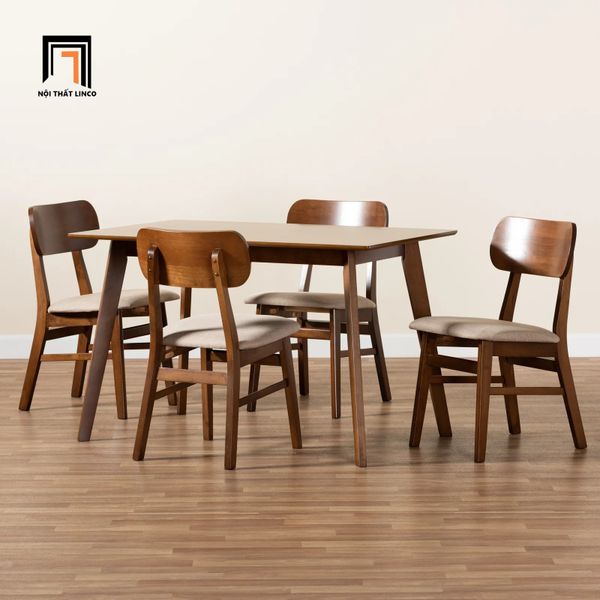 set bàn ghế ăn 4 người phòng bếp