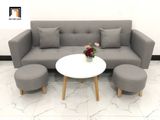  Bộ ghế sofa thông minh BTV dài 2m bật nằm xám trắng 