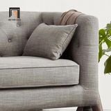  Ghế sofa băng tân cổ điển BT288 Wright dài 2m1 màu xám trắng 
