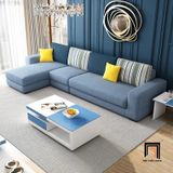  Bộ ghế sofa góc vải nỉ 3m x 1m6 phòng khách gia đình cao cấp 