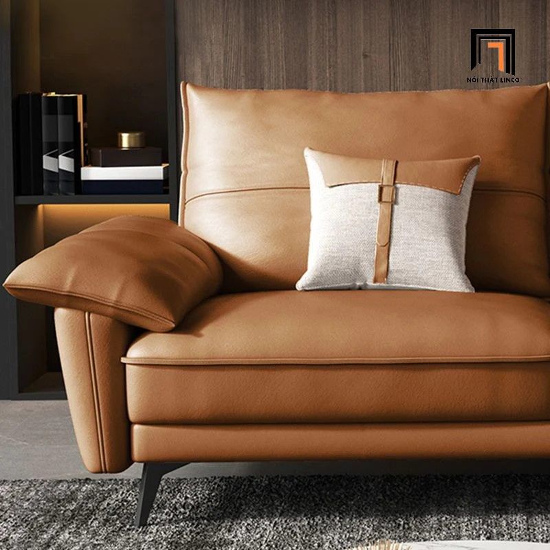  Bộ ghế sofa góc chữ L GT106 Srender 3m x 1m6 màu cam vàng 