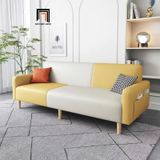  Ghế sofa giường nằm bọc da đẹp GB111 Tira 2m cho phòng nhỏ 