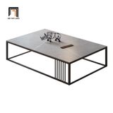  Bàn sofa giá rẻ mặt đá xám chữ nhật BSF83 Smartee 1m2 x 60 