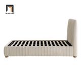  Giường ngủ bọc nệm cho gia đình GN66 Helia vải lông cừu đẹp 