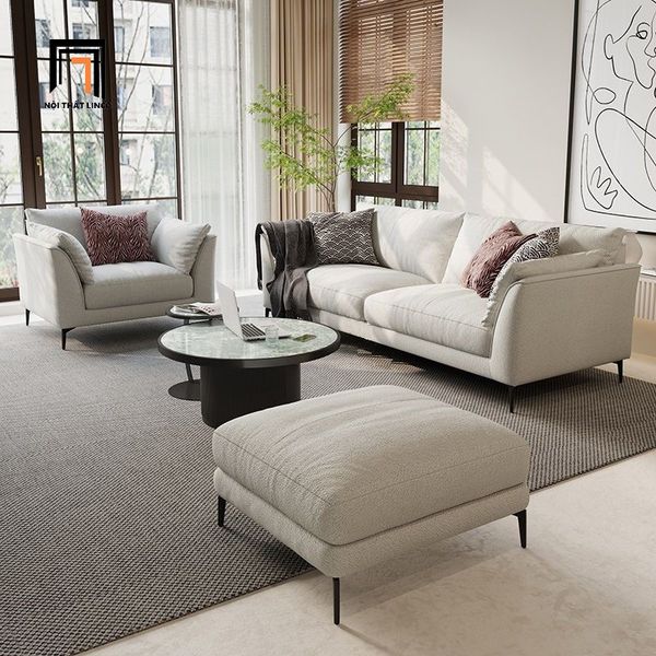 bộ ghế sofa phòng khách vải nỉ