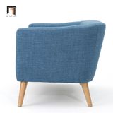  Ghế sofa băng cho phòng trọ màu cam BT208 Decato dài 1m3 giá rẻ 