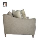  Ghế sofa văng vải nỉ đẹp BT114 Bernhat dài 2m xám trắng 