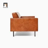  Ghế sofa băng bật giường dài 2m GB14 Axel bọc da công nghiệp 