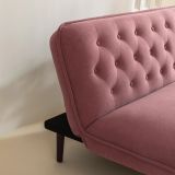  Ghế sofa giường vải nỉ nhung GB68 Jolee dài 1m8 giật nút 