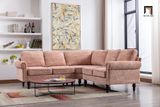  Bộ ghế sofa góc sang trọng 2m4 x 2m4 GT68 Winston vải nỉ 