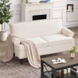  Bộ ghế sofa đính nút sang trọng KT124 Berkey phòng khách nhỏ 