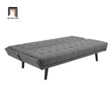  Ghế sofa giường gấp gọn dài 2m GB23 Ethel xám lông chuột 