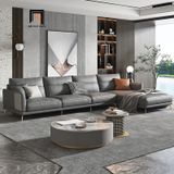  Ghế sofa góc da công nghiệp GT219 Harondo 3m x 1m6 cao cấp 
