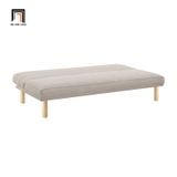  Ghế sofa giường đa năng giá rẻ GB54 Calabas 1m7 trắng kem vải nỉ 