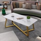  Bàn trà mặt đá chữ nhật giá rẻ BSF1 Crosso 1m x 50 gia đình 