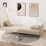  Ghế sofa giường nằm thông minh GB100 Kallaway vải nhung 2m 