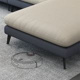  Bộ ghế sofa góc L 3m x 1m6 GT125 Yank phối màu da Pu 