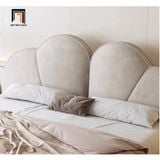  Giường ngủ hình trái tim GN29 Danon da công nghiệp màu xám 