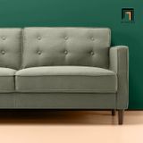  Ghế sofa băng dài 1m8 giá rẻ BT230 Asale vải nỉ nhung 