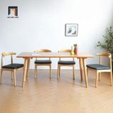  Bộ bàn ghế ăn gỗ cho căn hộ chung cư 47-KH4-G12-B108 giá rẻ 