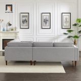  Bộ ghế sofa góc L 2m4 x 2m4 GT240 Granville phòng khách lớn 