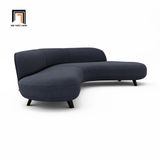  Bộ ghế sofa góc chữ L GT59 Hoek 2m8 x 1m8 cho không gian lớn 