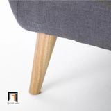  Ghế sofa băng giá rẻ BT101 Bestow dài 1m9 xám lông chuột 
