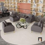  Ghế sofa đơn nhỏ gọn DT31 Kenny cho tiệm nail, shop 