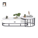  Cặp 2 bàn sofa phòng khách giá rẻ BSF95 Conda diện tích lớn 